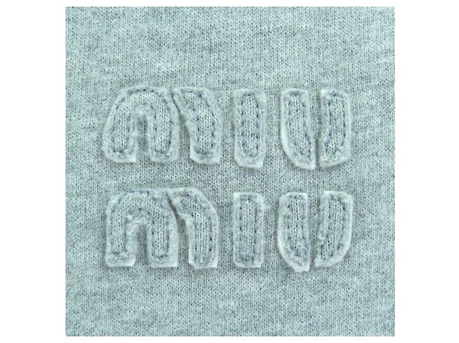 Miu Miu Sudadera de algodón MIUMIU Castaño - vista 5