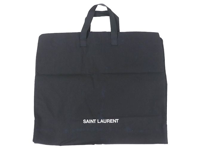 Yves Saint Laurent Giacca in pelle di vacchetta Saint Laurent Paris Nero - vista 15