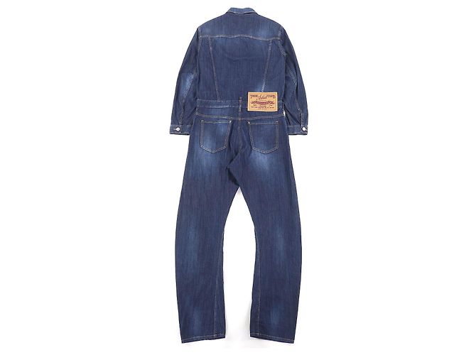 Macacão de ganga de algodão DSQUARED2 Azul - vista 2