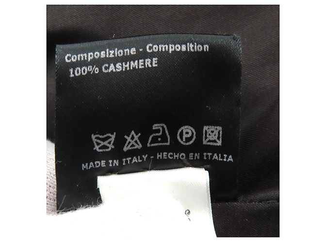 Autre Marque Cappotto in cashmere e pelle Brioni Marrone Marrone scuro - vista 11