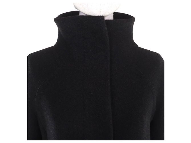 Autre Marque Cappotto in cashmere e pelle Brioni Marrone Marrone scuro - vista 4