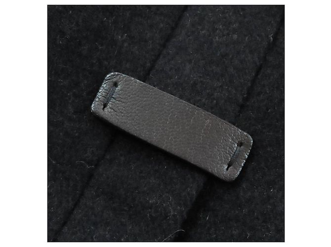 Autre Marque Cappotto in cashmere e pelle Brioni Marrone Marrone scuro - vista 8