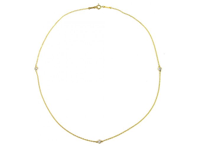 Collana Tiffany & Co. By the Yard Au750 Diamanti D'oro - vista 3