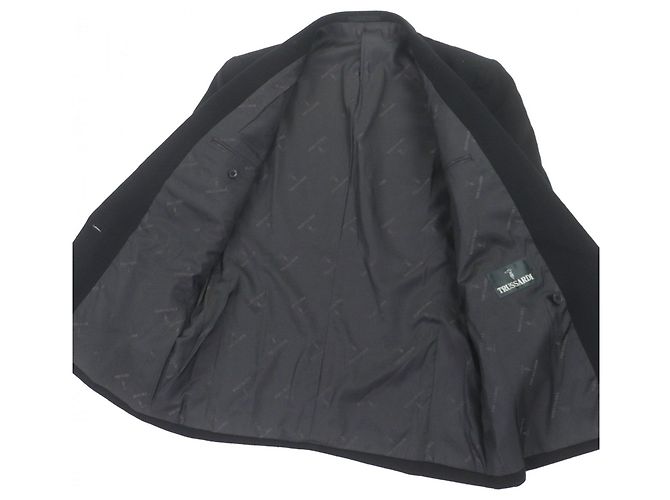 Autre Marque Giacca in cashmere Trussardi Nero - vista 4