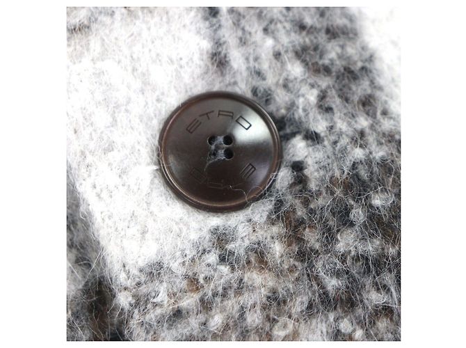 Abrigo Chester de alpaca ETRO Castaño - vista 5