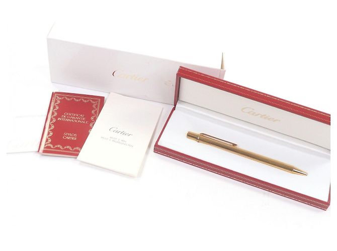 Penna a sfera Cartier Must de Cartier D'oro - vista 2