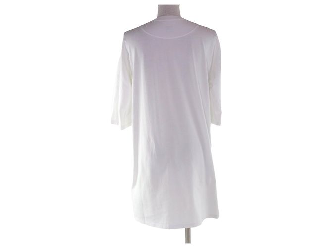 Hermès Peça única de algodão 34 Branco - vista 3