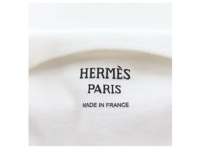 Hermès Peça única de algodão 34 Branco - vista 6