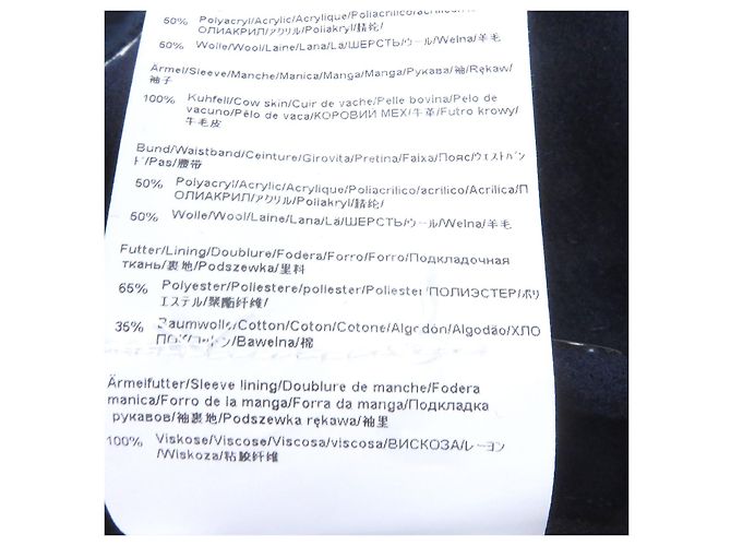 Hugo Boss Chaqueta Bomber de lana BOSS SHOHEI OHTANI Blanco Azul Azul marino - vista 11