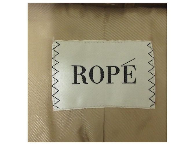 Autre Marque Cappotto piumino Rope marrone - vista 3