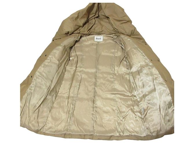 Autre Marque Cappotto piumino Rope marrone - vista 7