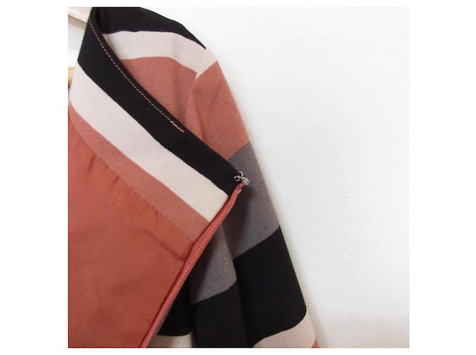 Autre Marque Vestido de pele com mangas bordadas GRACE CONTINENTAL Rosa - vista 16