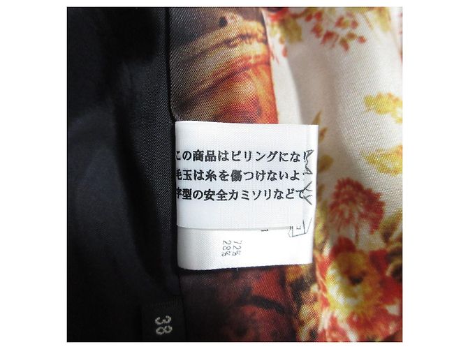 Paul Smith BLACK LABEL Wool Coat Blue - view 11
