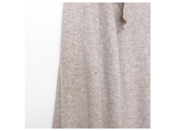 Abrigo vestido de punto mezcla de alpaca Theory Beige - vista 4