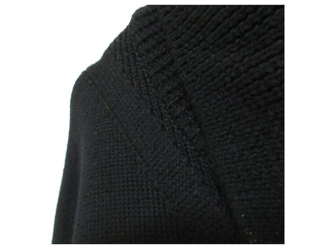 Autre Marque Jersey de punto de lana Rene Negro - vista 3