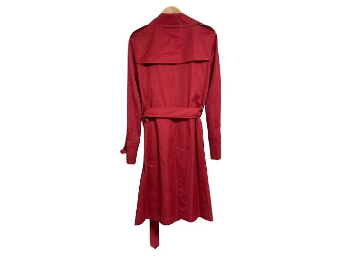 Autre Marque Trench Coat GRENFELL Rosso - vista 2