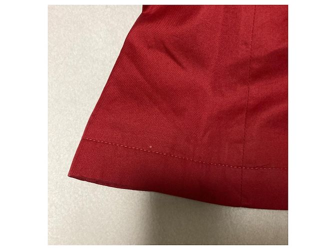 Autre Marque Trench Coat GRENFELL Rosso - vista 4