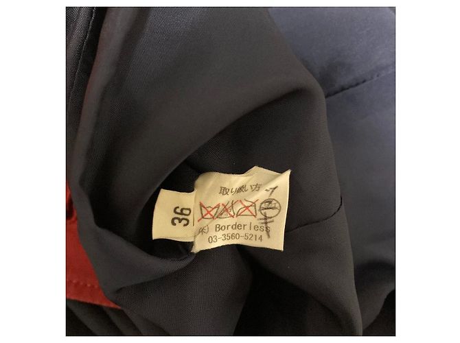 Autre Marque Trench Coat GRENFELL Rosso - vista 6
