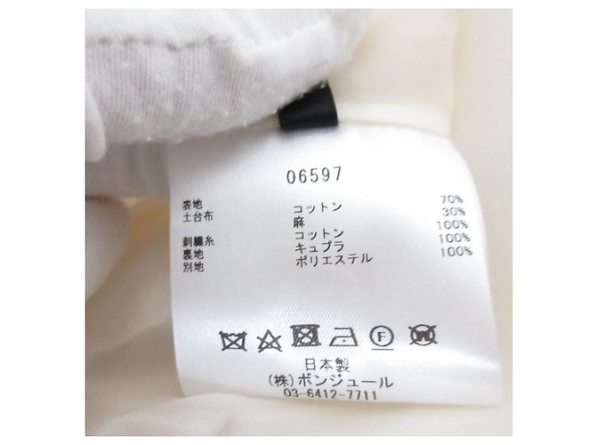 Autre Marque Vestido Bordado Leur Logette Branco - vista 10