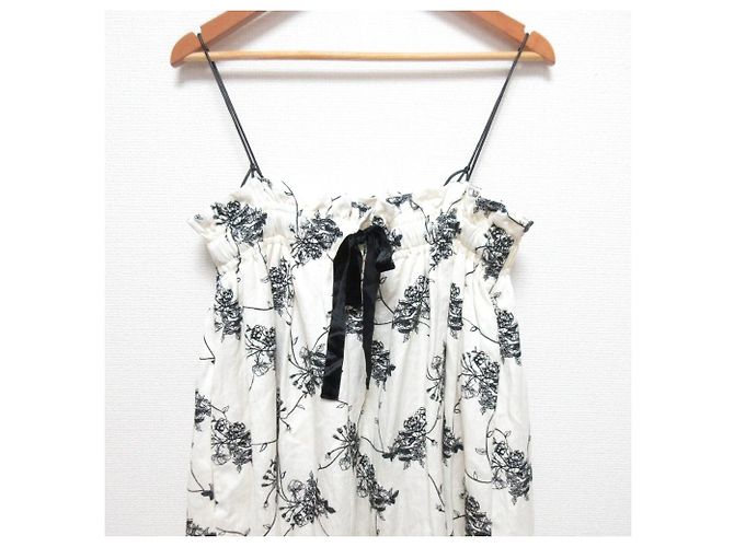 Autre Marque Vestido Bordado Leur Logette Branco - vista 3