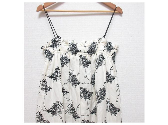 Autre Marque Vestido Bordado Leur Logette Branco - vista 4