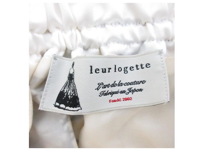 Autre Marque Vestido Bordado Leur Logette Branco - vista 8