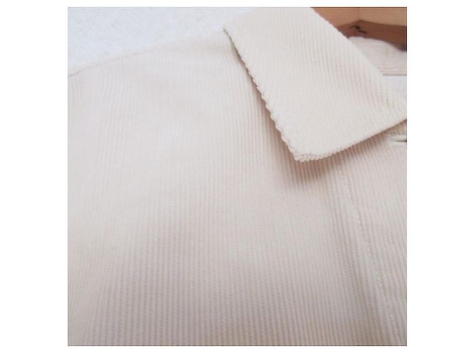 Autre Marque Babylone Cord-Hemdjacke Roh - Ansicht 3