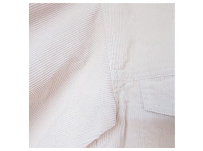Autre Marque Babylone Cord-Hemdjacke Roh - Ansicht 4
