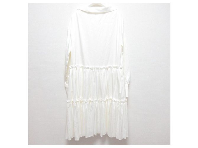 Autre Marque ADEAM MARGARET DRESS Kleid Weiß - Ansicht 2