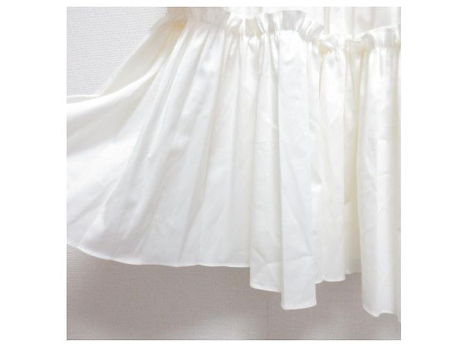 Autre Marque ADEAM MARGARET DRESS Kleid Weiß - Ansicht 7