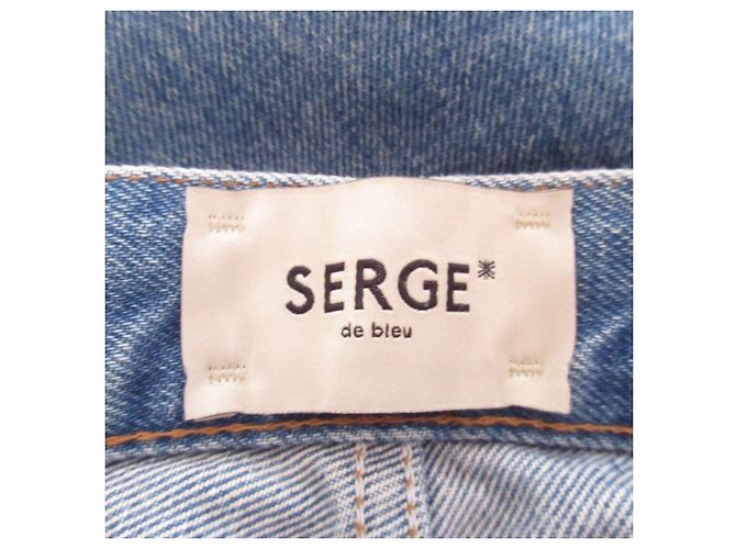 Autre Marque SERGE de bleu Denimhose Blau - Ansicht 7