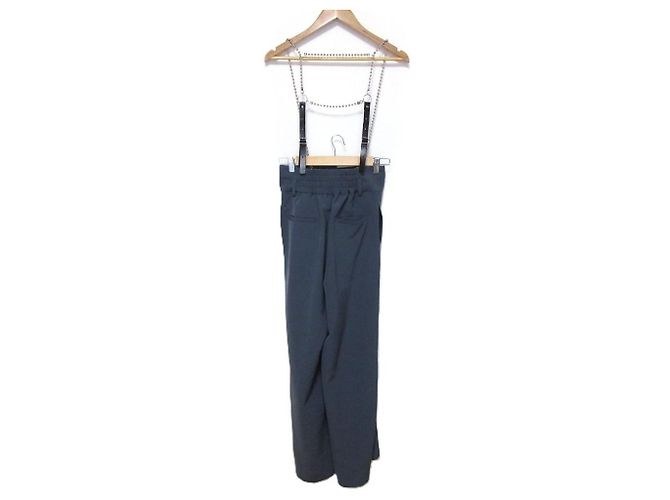 Autre Marque Pantaloni larghi con bretelle HARE Marrone - vista 2