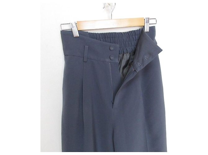 Autre Marque Pantaloni larghi con bretelle HARE Marrone - vista 7