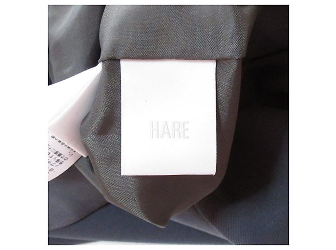 Autre Marque Pantaloni larghi con bretelle HARE Marrone - vista 9