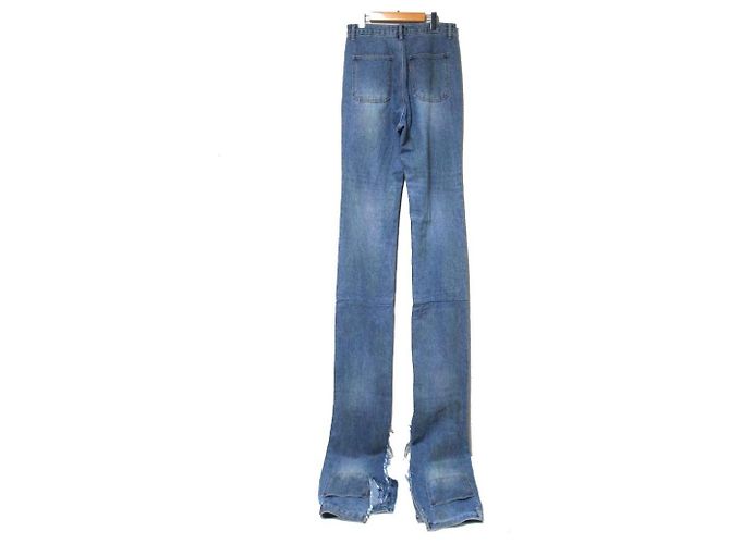 Autre Marque Calças de ganga em denim azul índigo SURGERY - vista 2