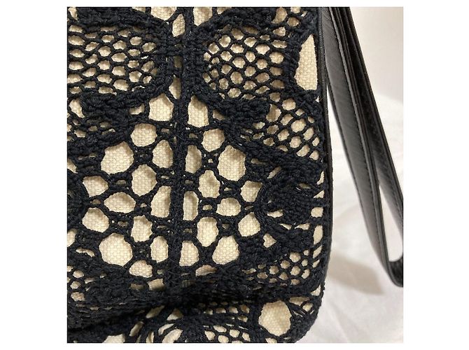 Clutch in maglia Dries Van Noten Nero - vista 8