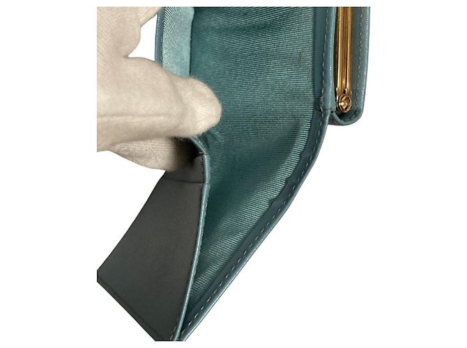 Autre Marque Cartera bifold agnes b. Azul claro - vista 12