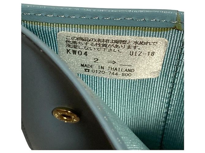 Autre Marque Cartera bifold agnes b. Azul claro - vista 14