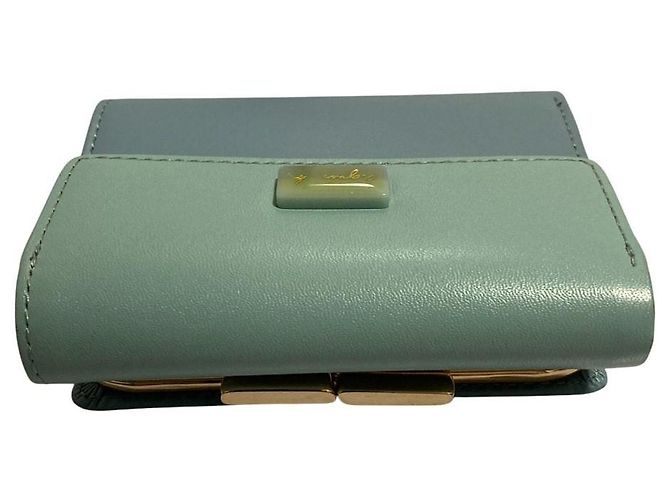 Autre Marque Cartera bifold agnes b. Azul claro - vista 3
