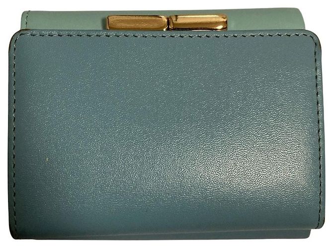 Autre Marque Cartera bifold agnes b. Azul claro - vista 6