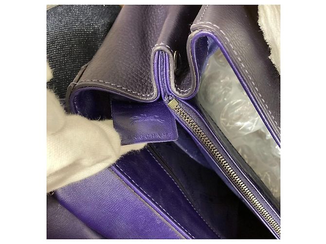 Longchamp Madeleine Shopper mit Tragegriffen Lila - Ansicht 11