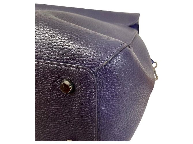 Longchamp Madeleine Shopper mit Tragegriffen Lila - Ansicht 14