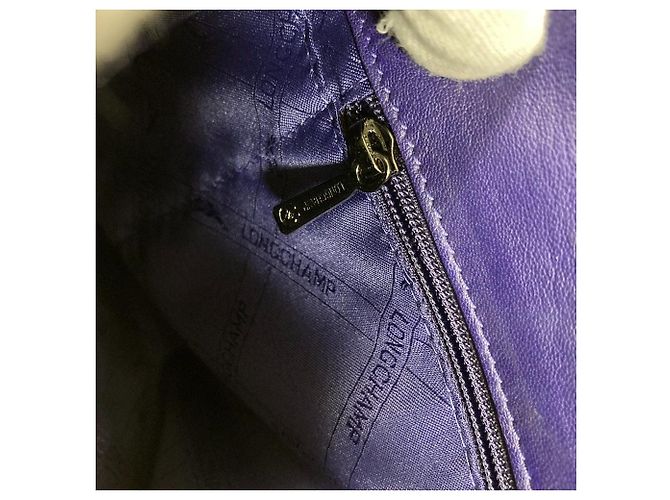 Longchamp Madeleine Shopper mit Tragegriffen Lila - Ansicht 16