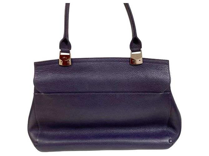 Longchamp Madeleine Shopper mit Tragegriffen Lila - Ansicht 2