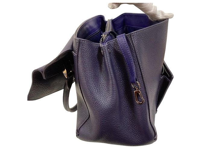 Longchamp Madeleine Shopper mit Tragegriffen Lila - Ansicht 8