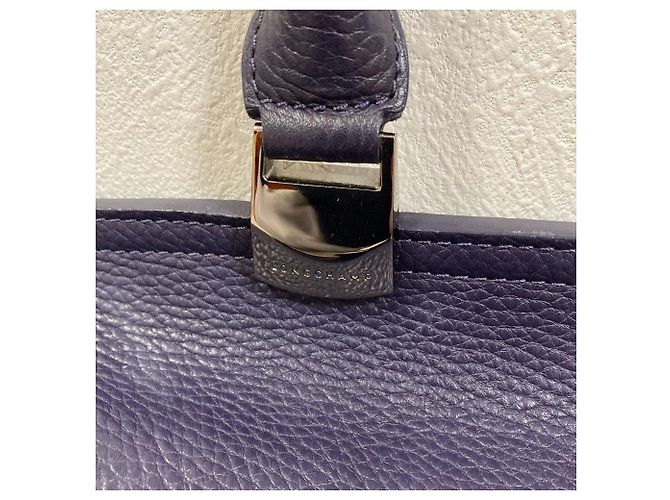 Longchamp Madeleine Shopper mit Tragegriffen Lila - Ansicht 9