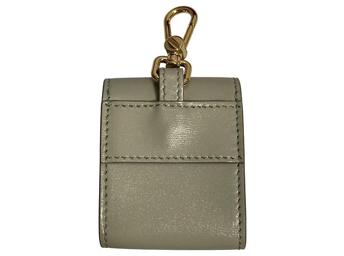 Bally Custodia AirPods Portachiavi Charm per Borsa Pochette Marrone - vista 2