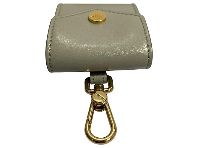 Bally Custodia AirPods Portachiavi Charm per Borsa Pochette Marrone - vista 5