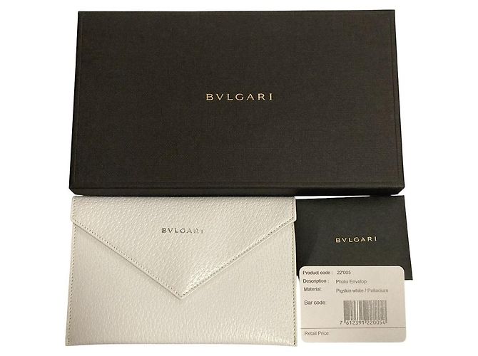 Bulgari Envelope de Carta Bvlgari Photo Branco - vista 16