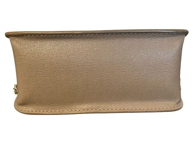 Borsa a tracolla con catena Furla Metropolis Marrone - vista 5